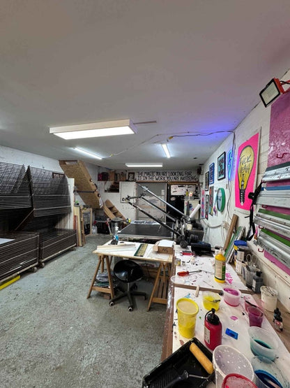 121 Private Screenprint Day Workshop (flexible) workshop OLI FOWLER ART tag1  advanced