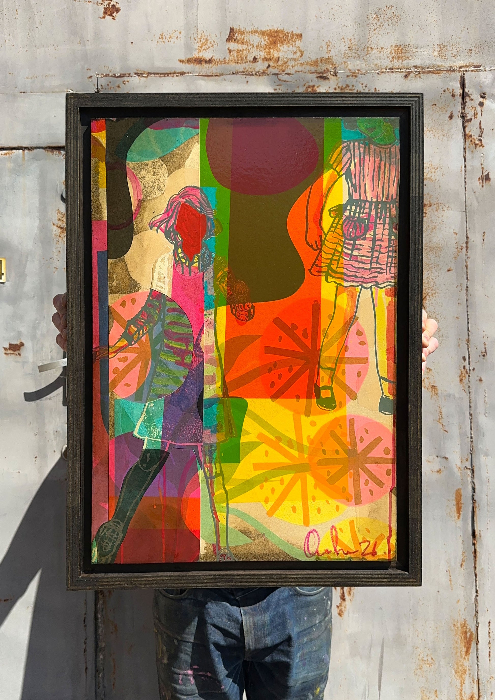Dreams — hand-pulled screenprint original artwork by Oli Fowler