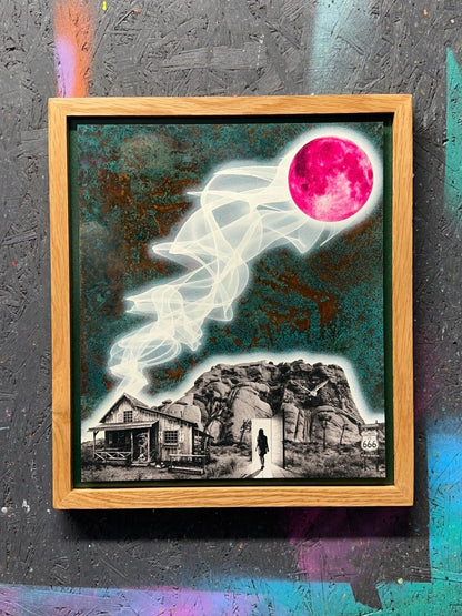 666 No.2 Artwork OLI FOWLER ART tag1  Mixed Media