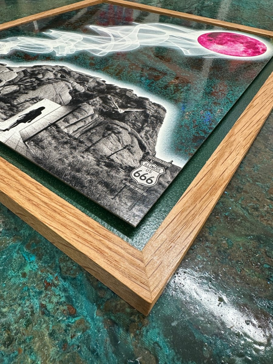666 No.2 Artwork OLI FOWLER ART tag1  Mixed Media