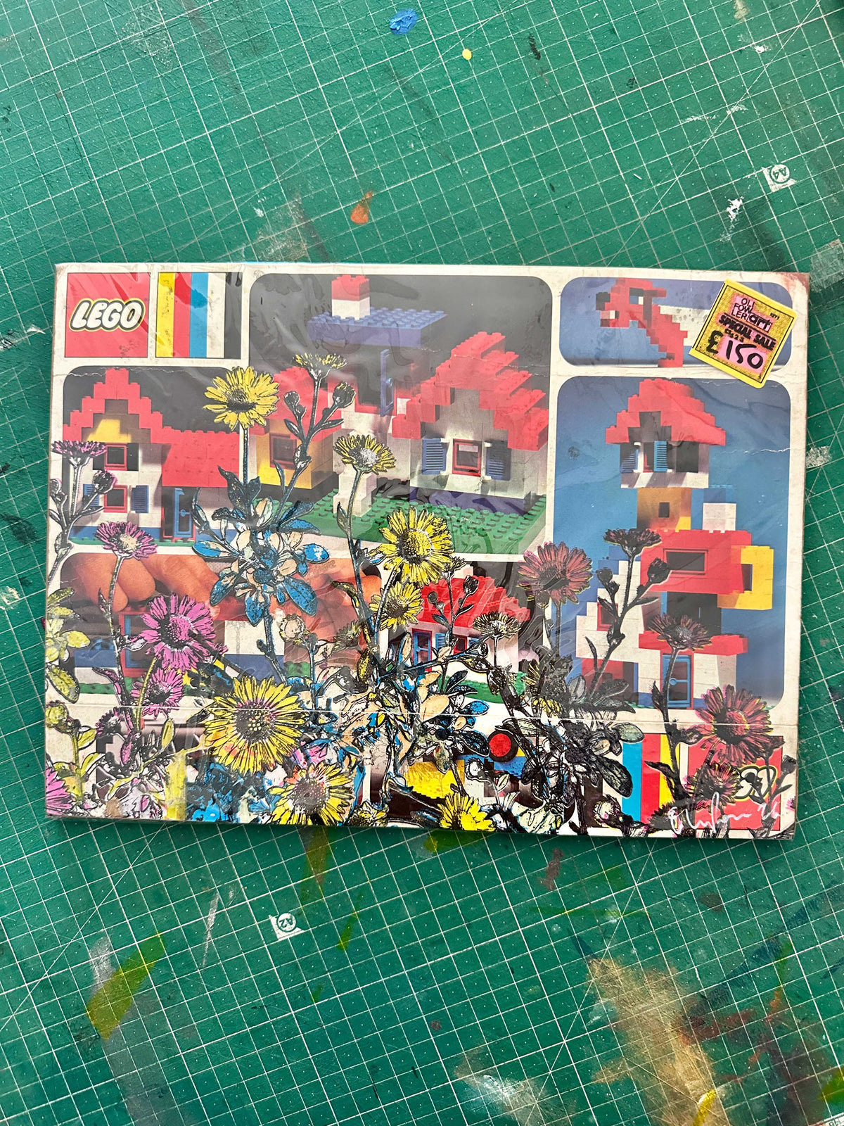 Vintage Lego Box Screenprint Studies