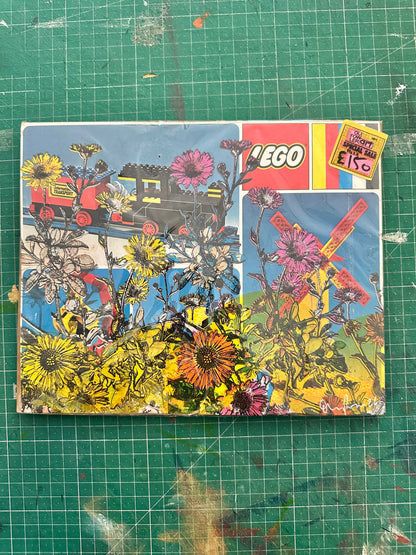 Vintage Lego Box Screenprint Studies