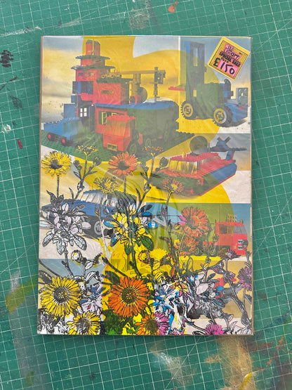 Vintage Lego Box Screenprint Studies