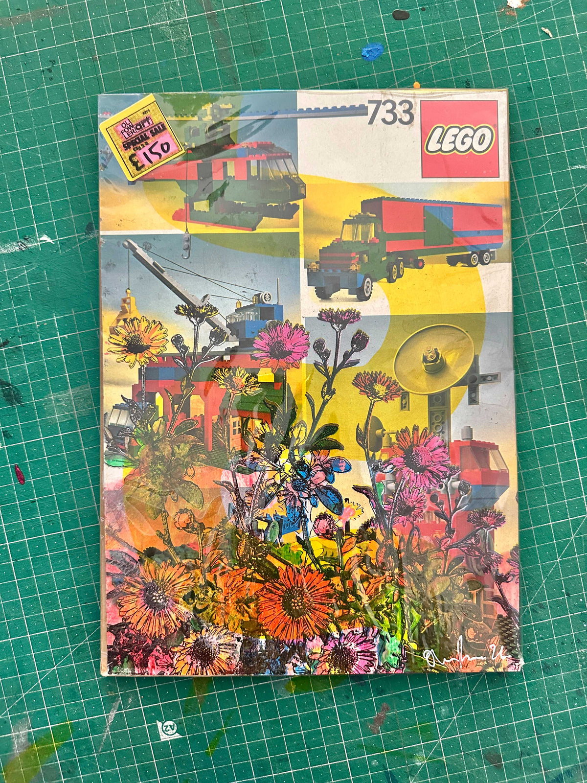 Vintage Lego Box Screenprint Studies