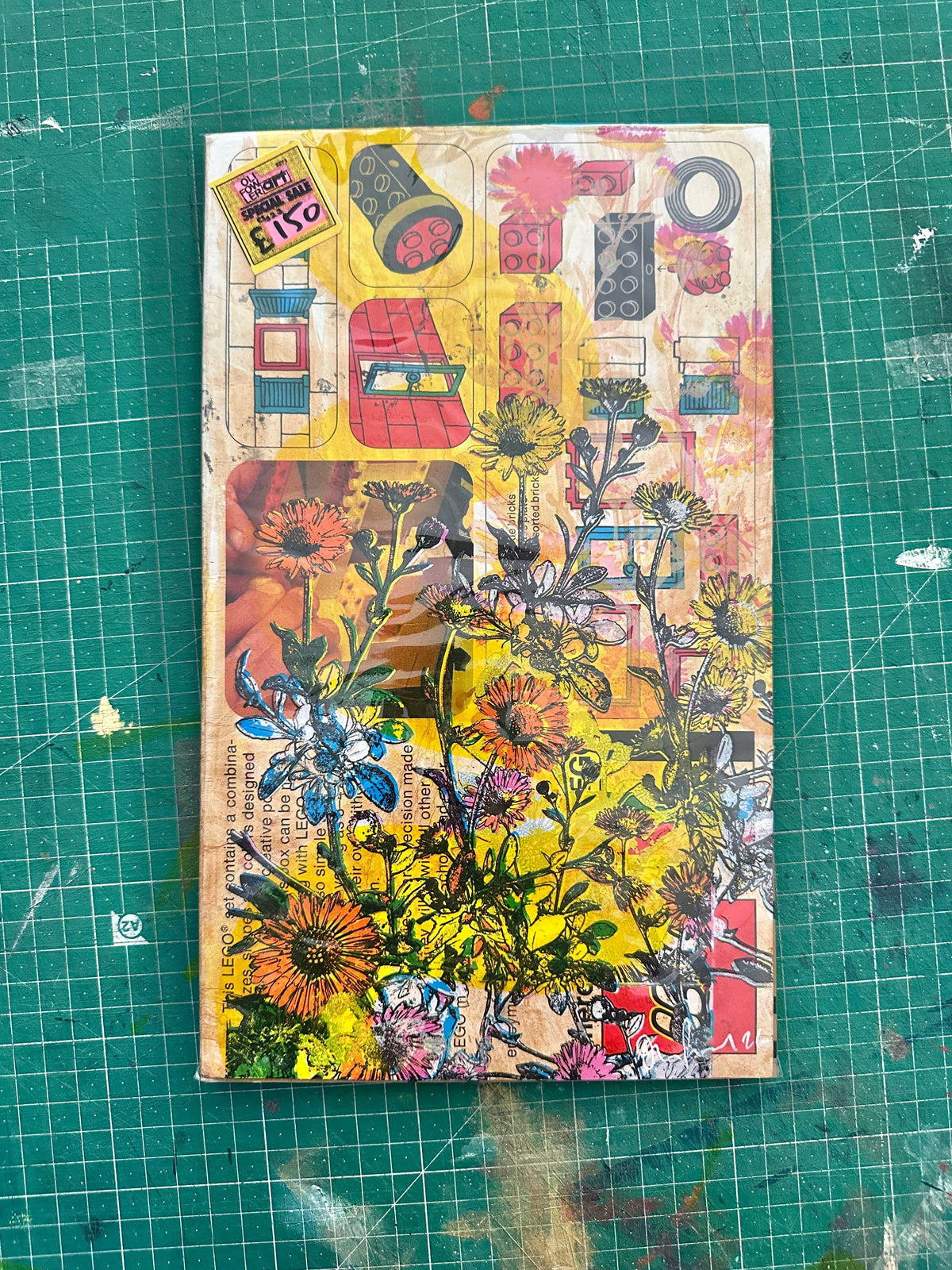 Vintage Lego Box Screenprint Studies