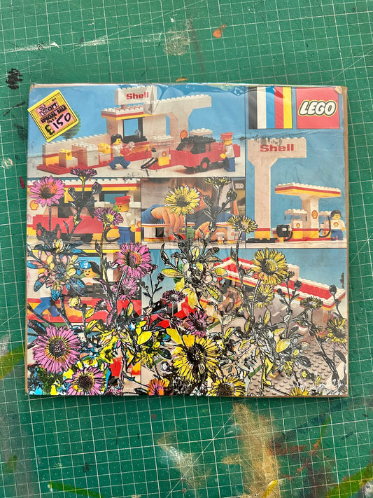 Vintage Lego Box Screenprint Studies
