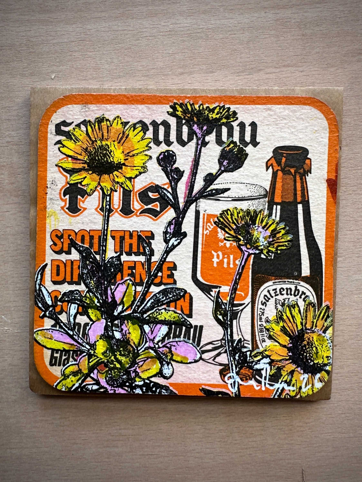Vintage Beer Mat Studies
