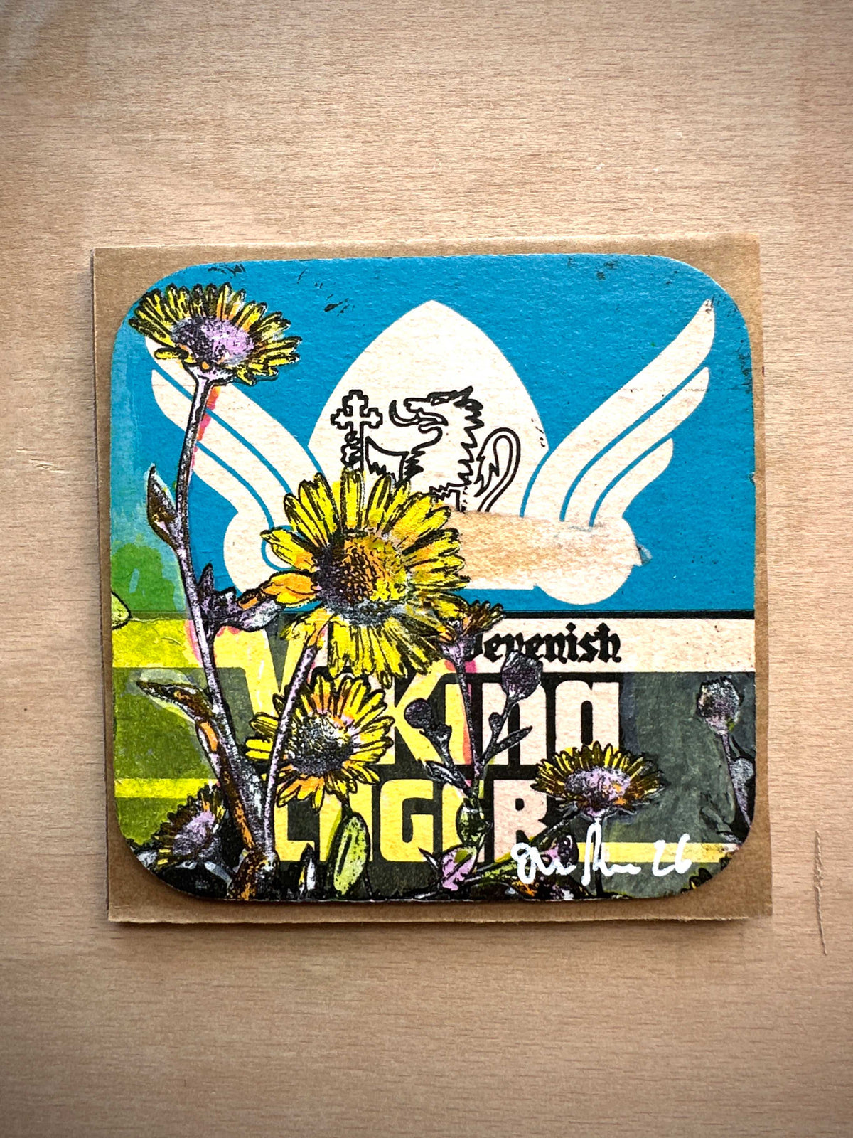 Vintage Beer Mat Studies