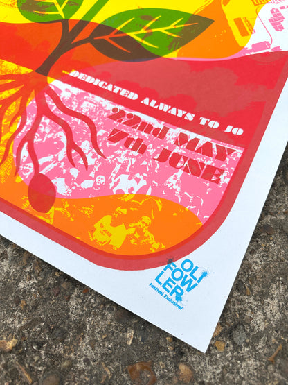 Witney Music Festival 2026 Official Poster, 20th Anniversary Limited Edition Screenprint