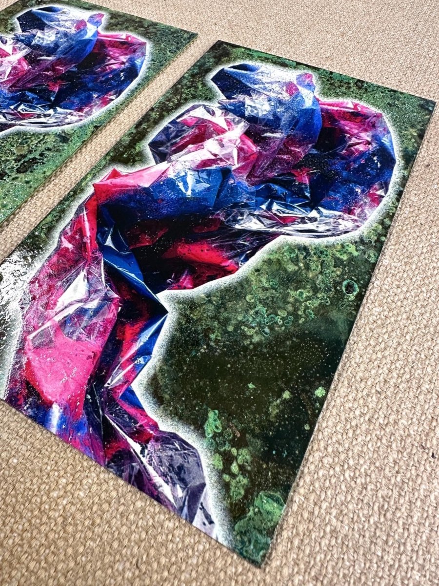 Atom/ Oxidised Original Artwork OLI FOWLER ART tag1  One - Off