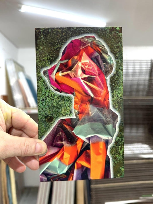 Bear Oxidised original artwork, hand-pulled screenprint by Oli Fowler