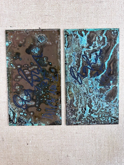 Dolph / Oxidised Original Artwork OLI FOWLER ART tag1 