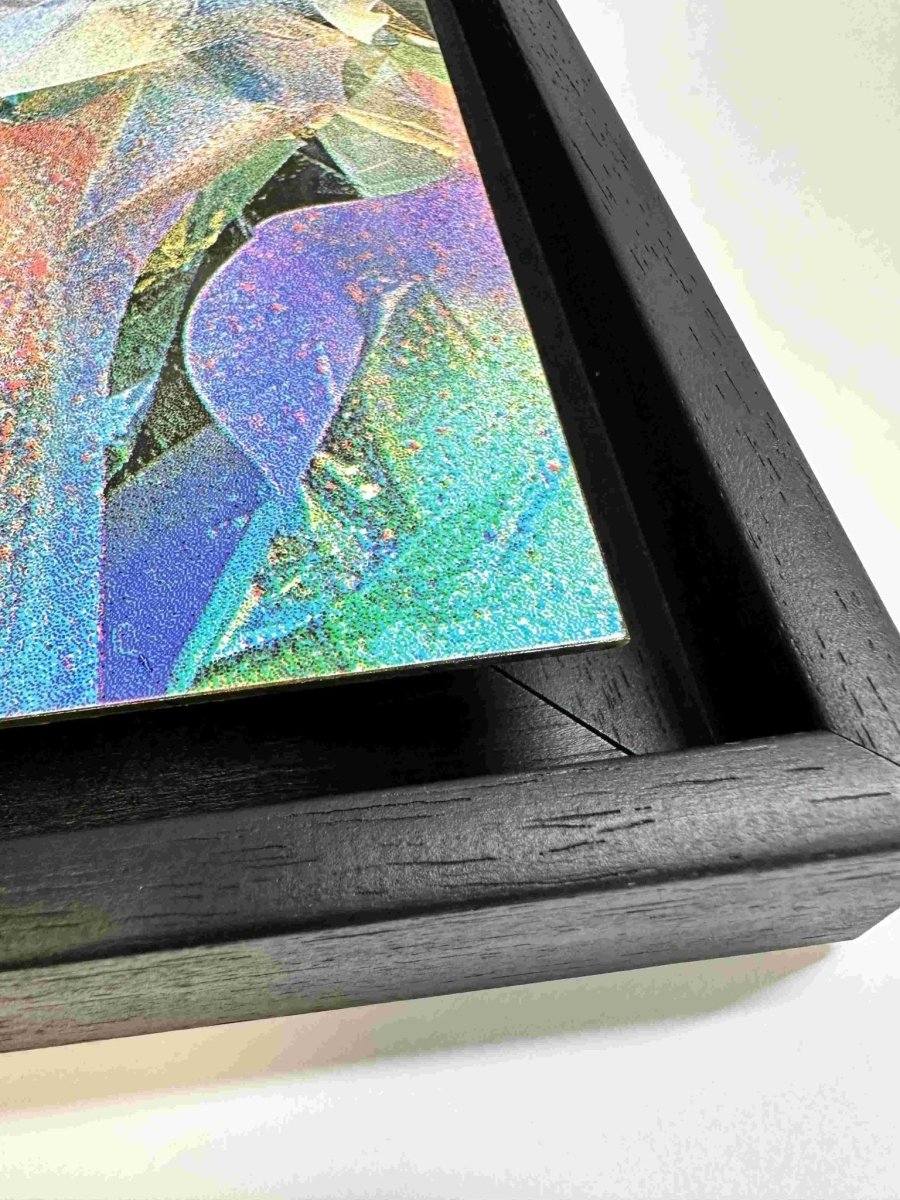 HEX3 Oxidised Copper Screenprint Original screenprint OLI FOWLER ART tag1  abstract art