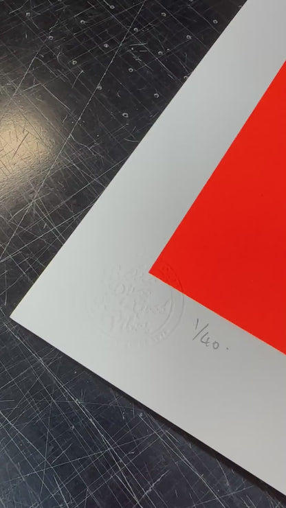 DISCO25 — Hand Pulled Screenprint